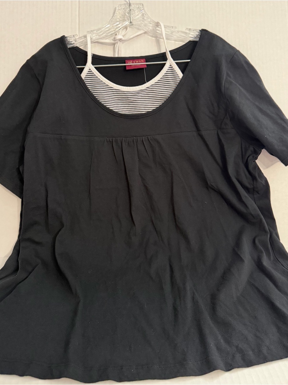 Swan Ladies two-fer Top